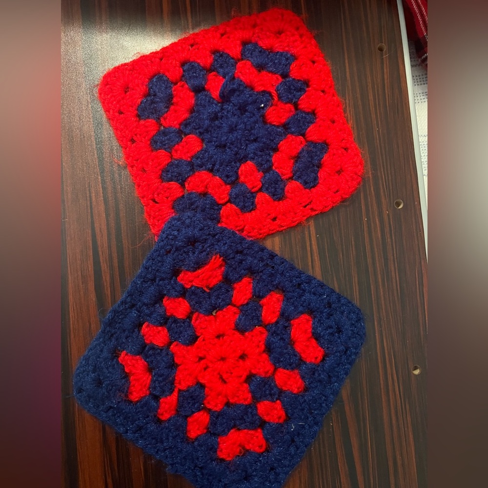 Vintage Handmade Potholder set